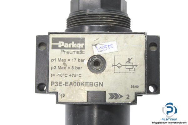 Parker-p3e-ea00kebgn-filter-regulator(used)-1