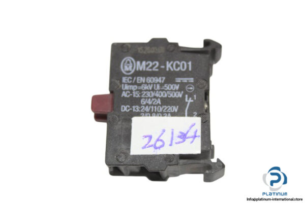 moeller-M22-KC01-contact-module-(used)-2