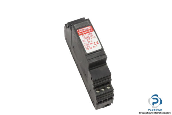 phoenix-contact-PT-2-PE_S-230AC-ST-surge-protection-plug-(used)