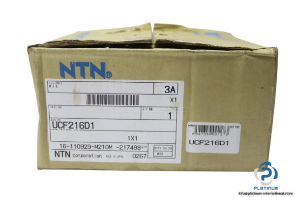 ntn-UCF216D1-Four-Bolt-Square-Flanged-Unit-new-carton-1