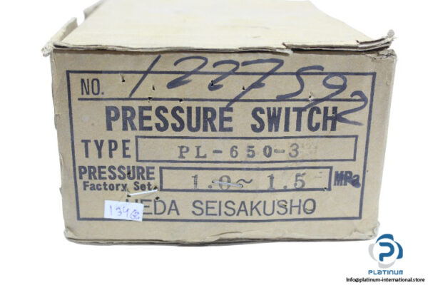 ueda-seisakusho-PL-650-3-pressure-switch-(New)-3
