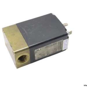 Burkert-0330-c-30-nbr-ms-g1-4-pn0-10bar-single-solenoid-valve(used)