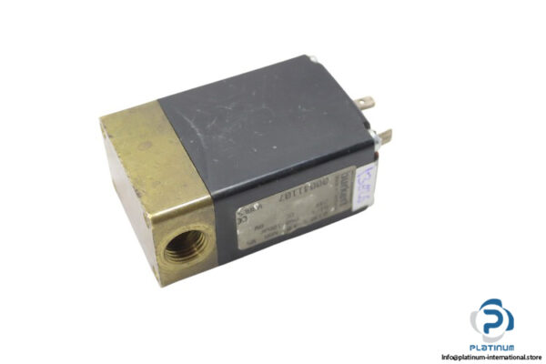 Burkert-0330-c-30-nbr-ms-g1-4-pn0-10bar-single-solenoid-valve(used)
