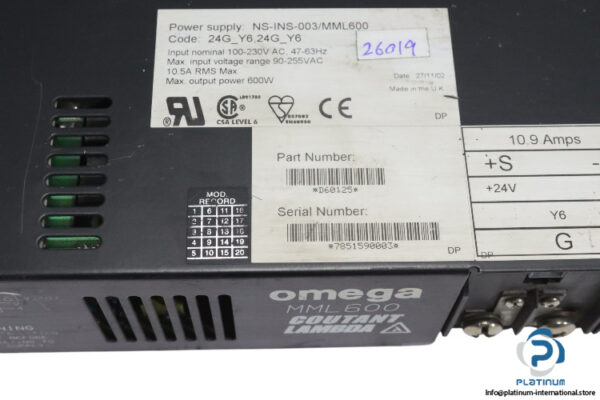 omega-NS-INS-003MML600-power-supply-(used)-2