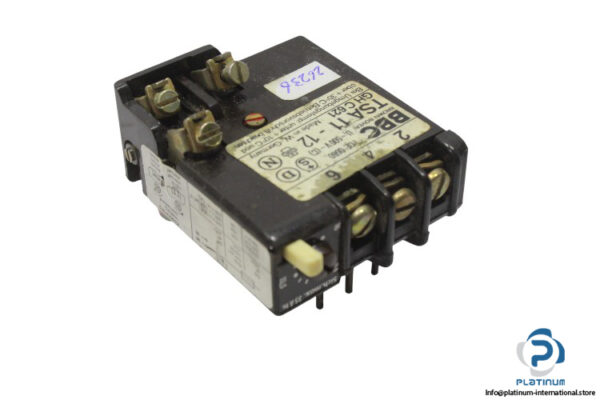 bbc-TSA11-12-thermal-overcurrent-relay-(used)-1