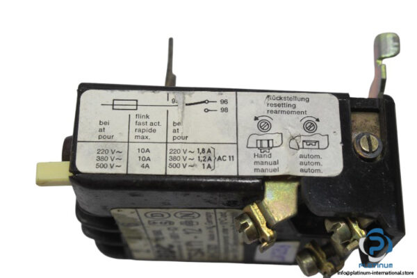 bbc-TSA11-12-thermal-overcurrent-relay-(used)-3