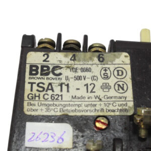 bbc-TSA11-12-thermal-overcurrent-relay-(used)-4