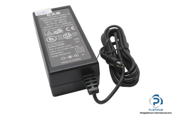 cas-SA130A-1225U-S-switching-power-supply-adapter-(new)