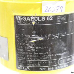 vega-VEGAPULS-62-radar-level-sensor-(new)-8