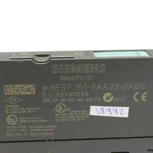 siemens-6ES7-151-3AA23-0AB0-interface-module-(used)-2