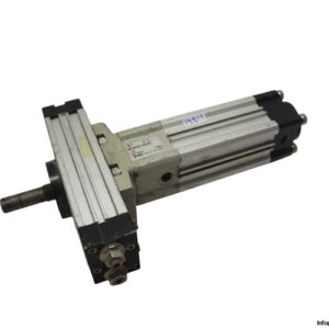 smc-MRQBS32-50CBX-X2-rotary-cylinder-(Used)