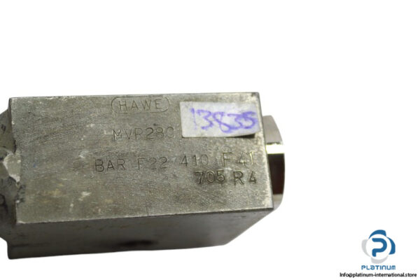 hawe-MVR28C-pressure-limiting-valve-(Used)-1