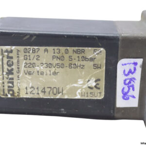 burkert-0287-A-13.0-NBR-EA-solenoid-valve-(Used)-1