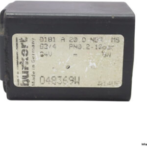 burkert-0181-A-20.0-NBR-MS-solenoid-valve-(Used)-1