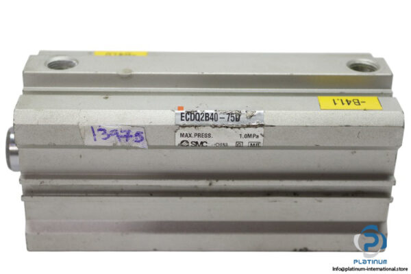smc-ECDQ2B40-75D-compact-cylinder-(Used)-1