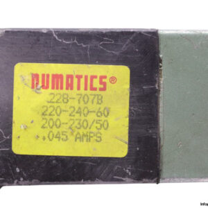 Numatics-220-50-60-double-solenoid-valve(used)-2