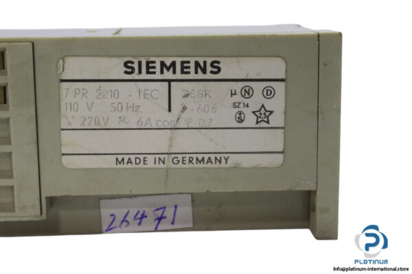 siemens-7PR2210-1EC-time-relay-(used)-2