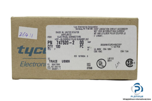 tyco-electronics-PN-747520-2-00-d-shaped-connector-(new)-2