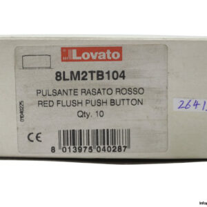 lovato-8LM2TB104-push-button-flush-red-(new)-2