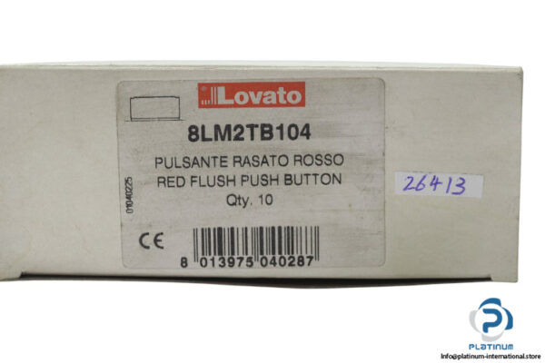 lovato-8LM2TB104-push-button-flush-red-(new)-2
