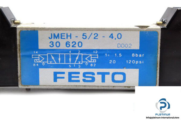 festo-30620-solenoid-actuated-valve-used-4