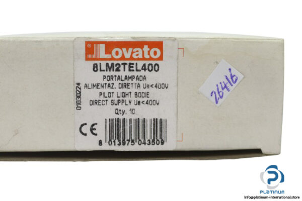 lovato-8LM2TEL400-pilot-light-body-(new)-3