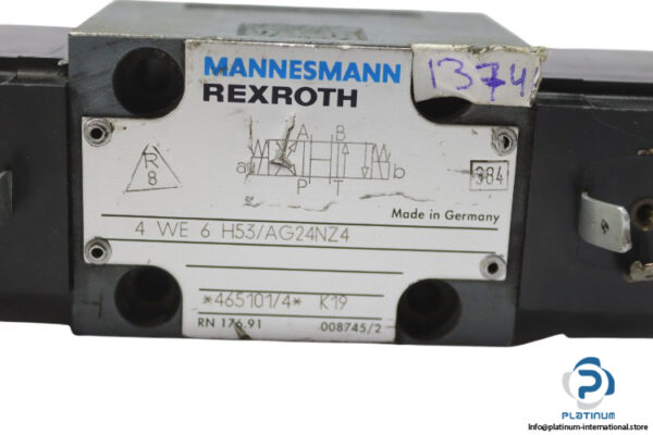 rexroth-4WE-6-H53_AG24NZ4-direct-operated-directional-spool-valve-(used)-2