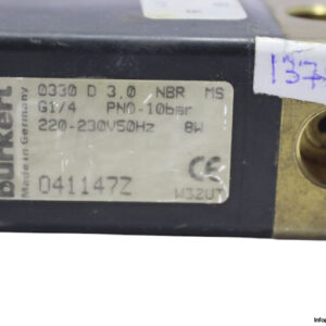burkert-041147Z-solenoid-valve-(used)-1