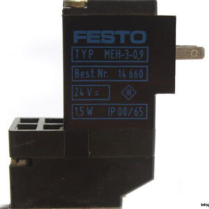 festo-30620-solenoid-actuated-valve-used-5