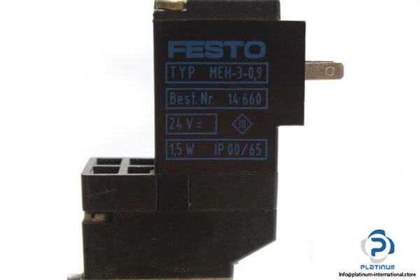festo-30620-solenoid-actuated-valve-used-5