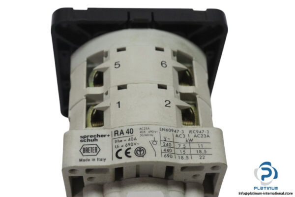 sprecher-schuh-RA-40-1754N-rotary-cam-switch-with-handle-(new)-1