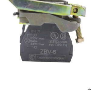 telemecanique-ZB4-BV6-light-block-with-body-fixing-collar-(new)-2