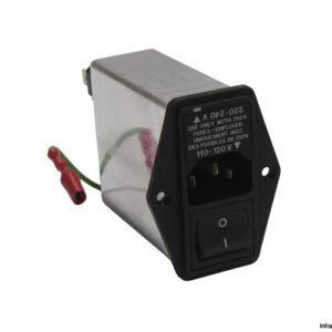 schaffner-FN-394-6-05-11-filtered-power-entry-module-(new)