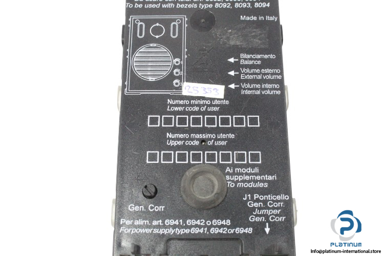 elvax-8847-c-control-panel(used)-1