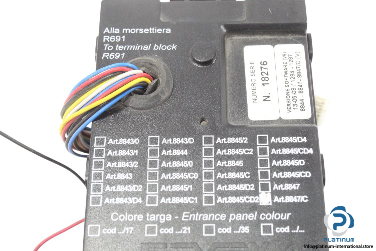 elvax-8847-c-control-panel(used)-2