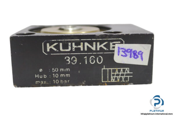 Kuhnke-39.160-clamping-cylinder(used)-1