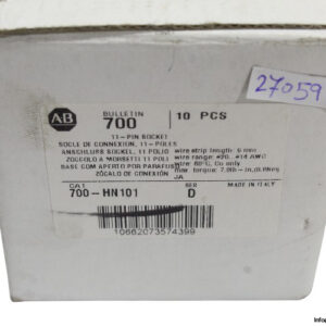 allen-bradley-700-HN101-panel-mount-relay-socket-(new)-2
