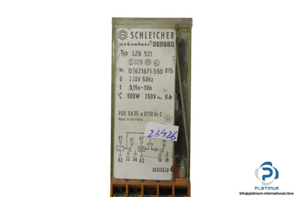 schleicher-SZB-521-timer-relay-(used)-2