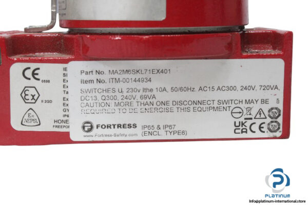 fortress-MA2M6SKL71EX401-interlock-system-(new)-8