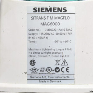 siemens-7ME65204BC122JB1-electromagnetic-flow-sensor-used-2