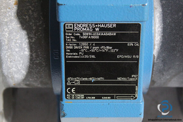 endress_hauser-50W1H-UC0A1AA0ABAW-electromagnetic-flow-meter-used-2