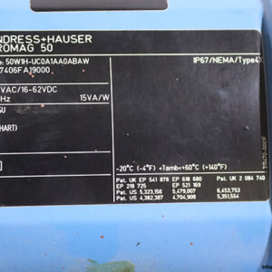 endress_hauser-50W1H-UC0A1AA0ABAW-electromagnetic-flow-meter-used-3