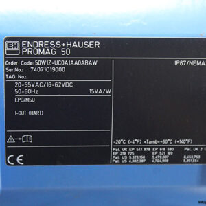 endress_hauser-50W1Z-UC0A1AA0ABAW-electromagnetic-flow-meter-used-3