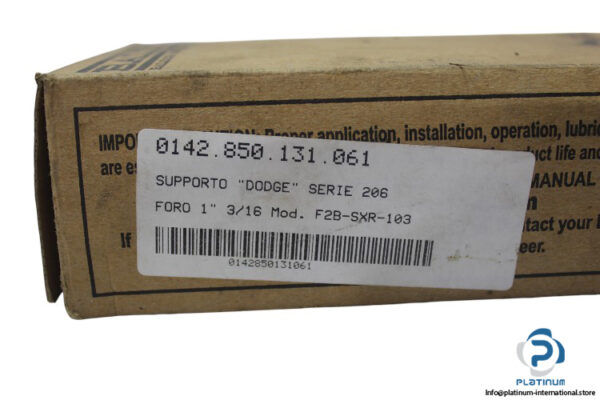 dodge-F2B-SXR-103-two-bolt-flange-bearing-new-carton-1