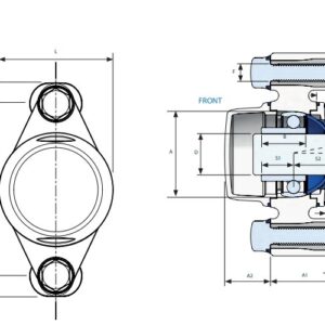 ngi-XB2FC52(BLUE)-SSB2500(FRONT)-CL(BLUE)-OS(BLUE)-BXI-ceramic-hybrid-bearing-new-carton-3