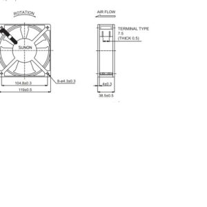 sunon-DP200A-axial-fan-used-gn-2