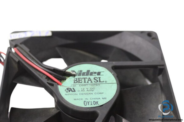 nidec-D09T-12PS1-axial-fan-used-1