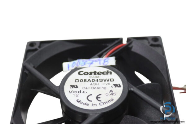 costech-D08A04SWB-axial-fan-used-1