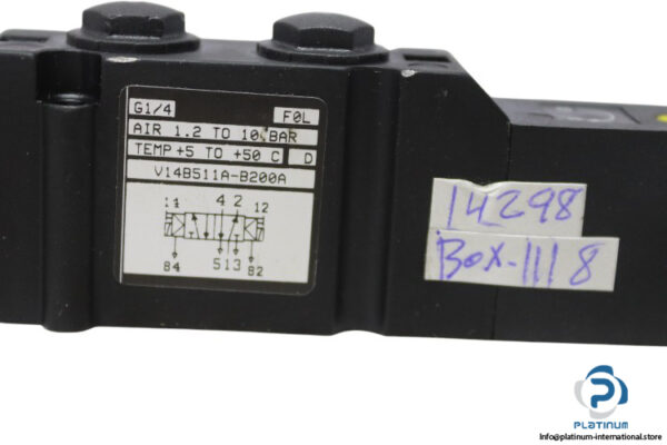 norgren-V14B511A-B200A-double-solenoid-valve-(New)-2