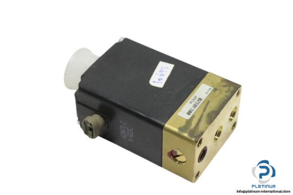 burkert-0331-T-2.0-FKM-MS-single-solenoid-valve-(Used)